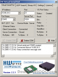 HW Virtual Serial Port screenshot